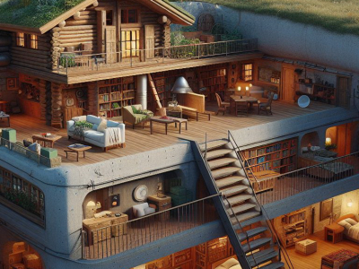 Skryté Zázraky Architektury: Příběh Domu s Obřím Bunkrem